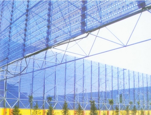 海宁环保扫风墙网架工程